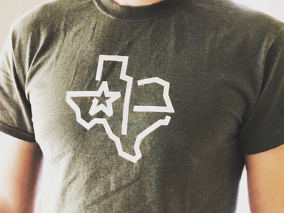 Texas Tee by Ryan Vatzlavick on Dribbble