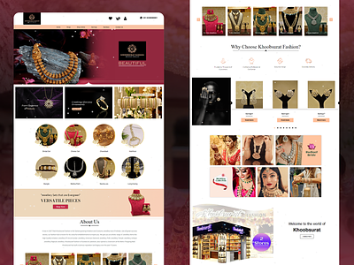 Jewelry eCommerce Websites 3d branding graphic design logo motion graphics ui