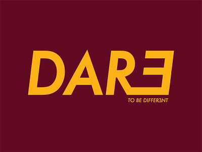 Dare Logo branding branding design design logo logo design typography