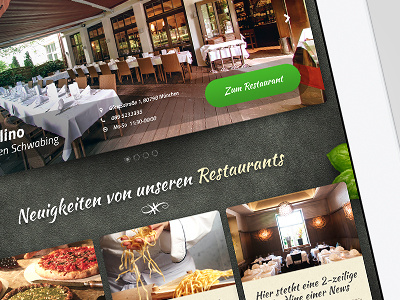 Restaurant Finder App eat finder gastro italian kitchen overview restaurant