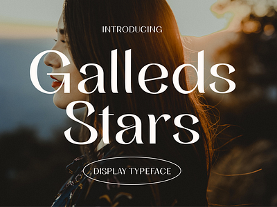 Galleds Stars Display Typeface