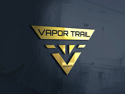 VAPOR TRAIL LOGO DESIGN branding design illustration logo vector