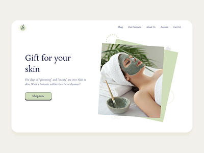 Cosmetic Landing page