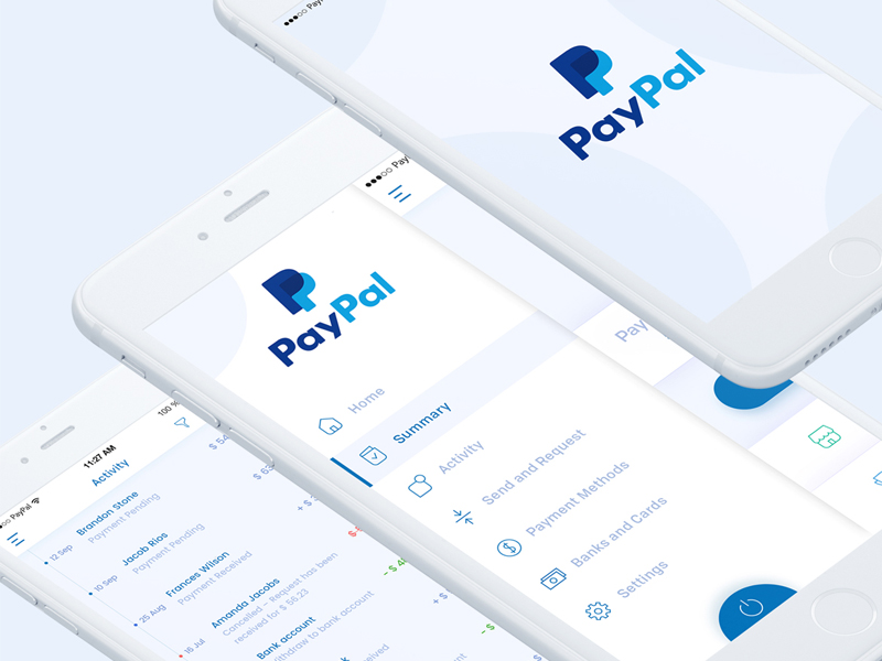 paypal logo app