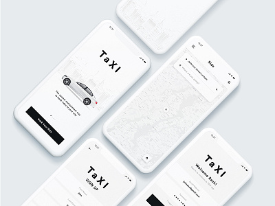 Taxi Booking App android app ios my ride psd ride taxi