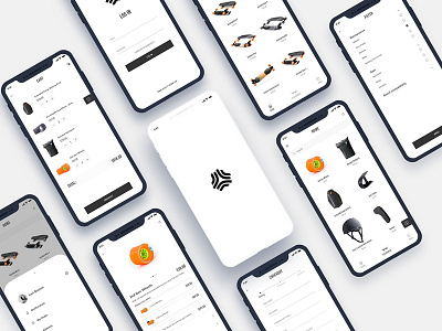Boosted App Redesign animation app boosted graphic interface design ios mobile ui xd