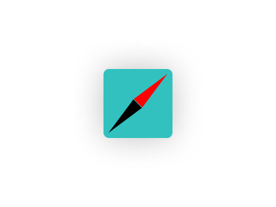 Compass Icon design icon ui ux