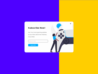 Subscribe DailyUI 026 design ui