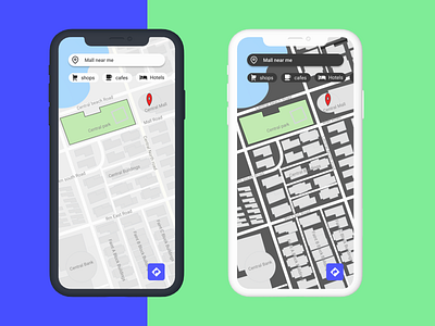 Map DailyUI 029 app design ui