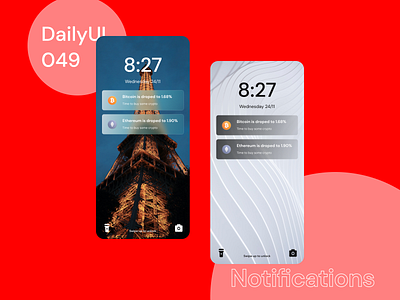 Notifications #DailyUI #049