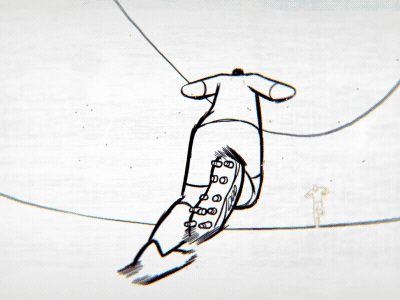 Adidas #NextIsEverything - Sam Warburton 2d animation cel animation character animation gif graphics motion tvpaint