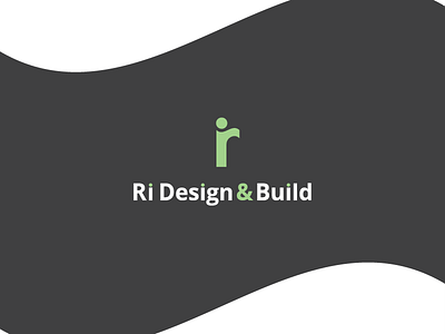 Ri Design & Build branding concept design logo