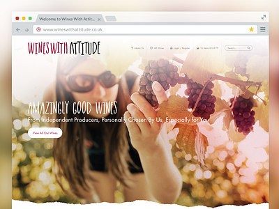 Wines With Attitude - Responsive Design