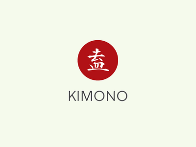 Early Logo Concept app branding design japanise kimono logo type