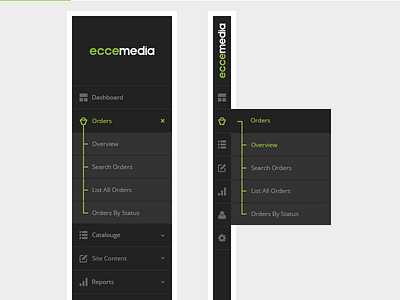 Open/Closed Navigation