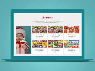 Santas Choice christmas design ecommerce layaway responsive ui ux web