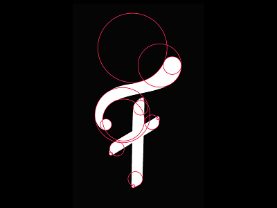 Fluorescent Monkey | Logo Circles custom type logo design hand lettering lettering logo
