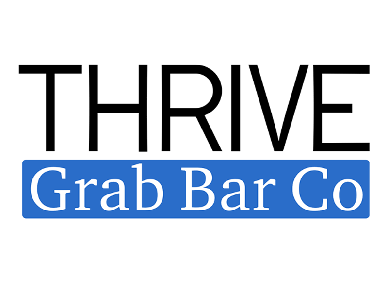 Thrive Grab Bar Co — Process custom type logo gif lettering logo typography