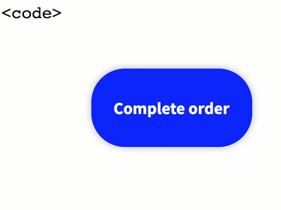 "Order Placed Confirmation" with react-spring code codepen