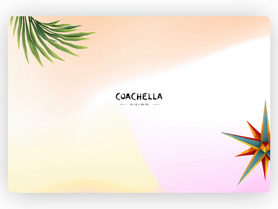 Coachella Website 2019 animation animations concert event festival homepage interaction landing page layout motion scroll transition ui ux web website