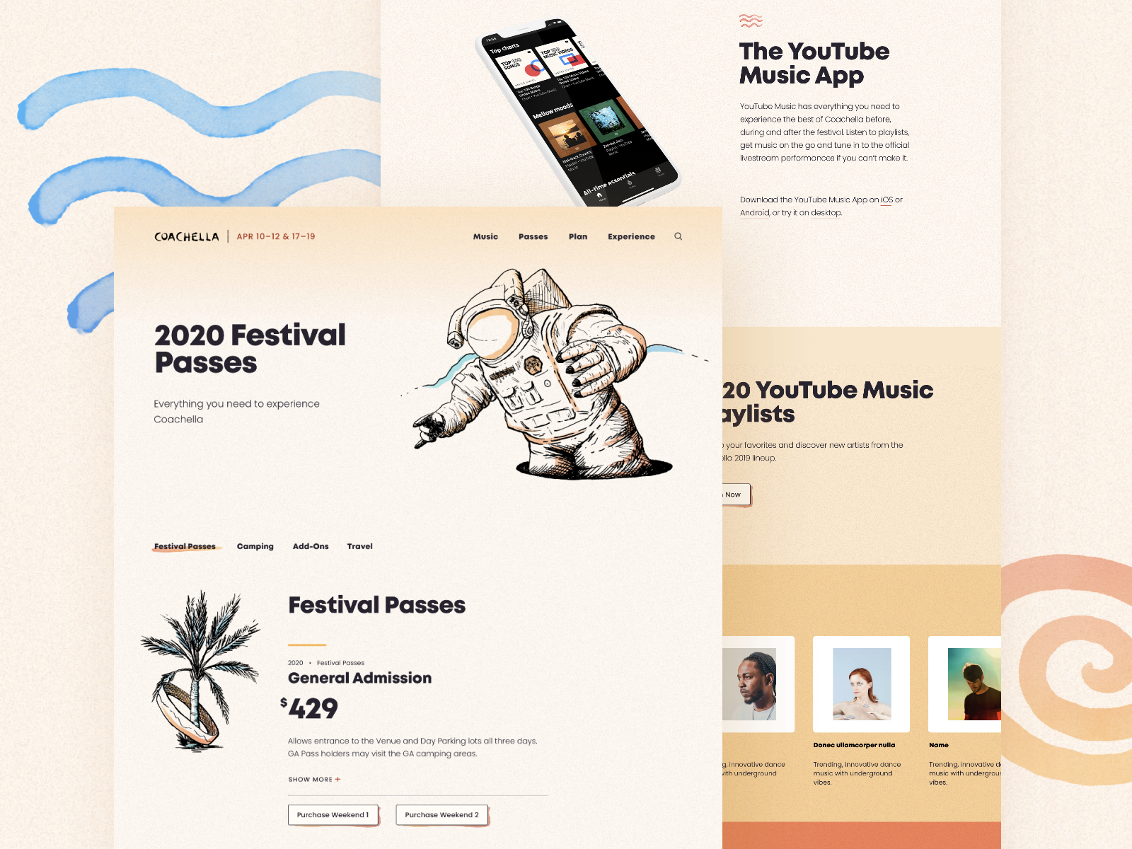 Coachella Website 2020 by Mondo Robot on Dribbble