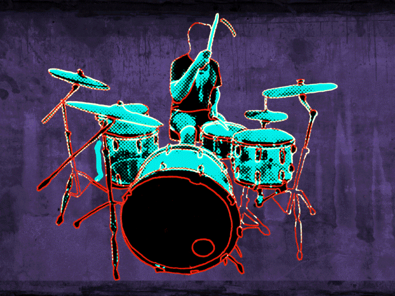 Drum Solo oleh Mondo Robot pada DribbbleDrum Solo oleh Mondo Robot pada Dribbble  