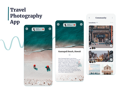 Travel Photography Community App | UI Design (Part 2)