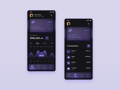 Spark | banking app | UI concept