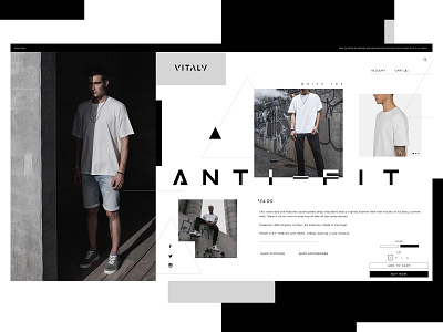 Vitaly Website Design Concept