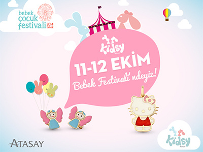Kids Fest atasay bebek children erdem festivali hellokitty kidsy pink çocuk özkan