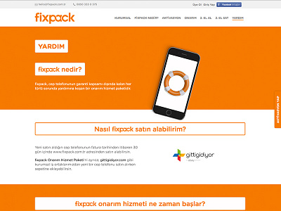 Fixpack Web erdem fixpack help ozkan rightpage ui ux web
