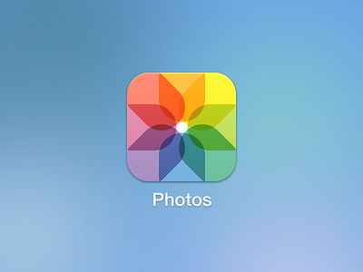 iOS 7 Photos icons ios
