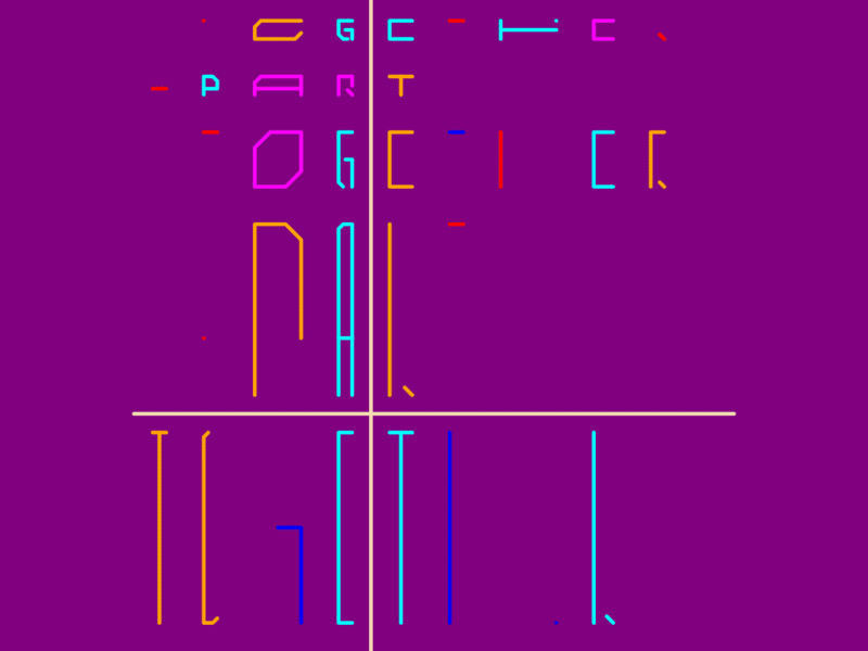 ▦ animation generative grid type