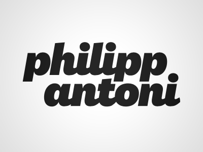 Philipp Antoni logo type