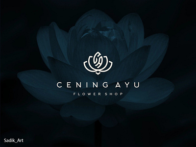 CENINGAYU _ Flower shop branding design graphic design illustration logo motion graphics typography vector