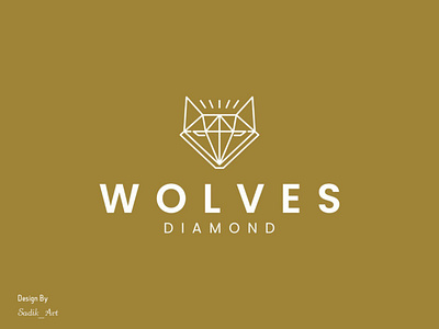 WOLVES Diamond branding design graphic design illustration logo motion graphics typography vector