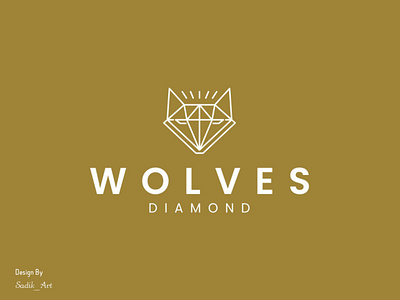 WOLVES Diamond branding design graphic design illustration logo motion graphics typography vector