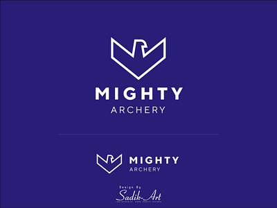 MIGHTY ARCHERY branding design graphic design illustration logo motion graphics typography vector