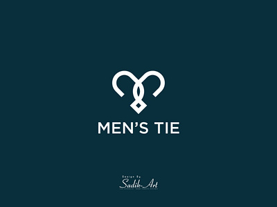 MEN'S TIE branding design graphic design illustration logo motion graphics typography vector