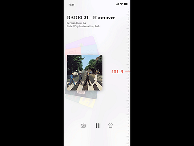 10FM-1 expression music ui