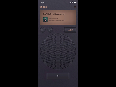 10FM-2 design expression music ui