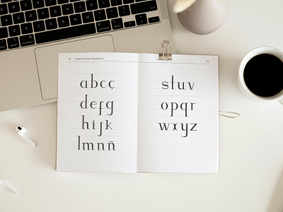 "barna" - Serif Typeface Design