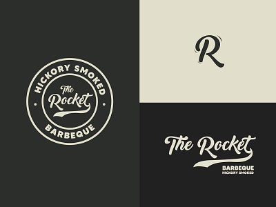 "The Rocket" BBQ Restaurant / Branding / Identity Design
