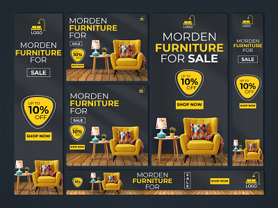 Google ads banner | web banner | furniture banner