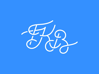 TKB Monogram branding logo monogram typography