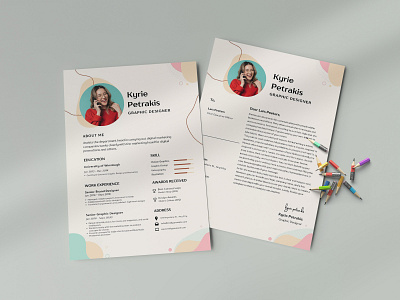 Minimal Resume Template 3d animation app branding design graphic design illustration logo motion graphics typography ui ux vector