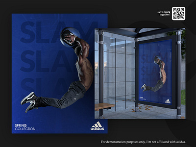 Slam with Adidas - Adidas Inspired Advertisement 2