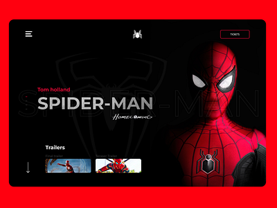 Spider man welcome screen