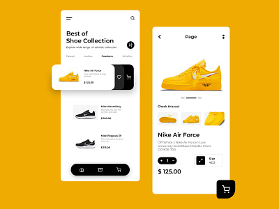 Shoes shop app figma mobile design shoes ui ui design