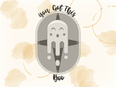 You Got This Boo branding design graphic design icon illustration logo vector